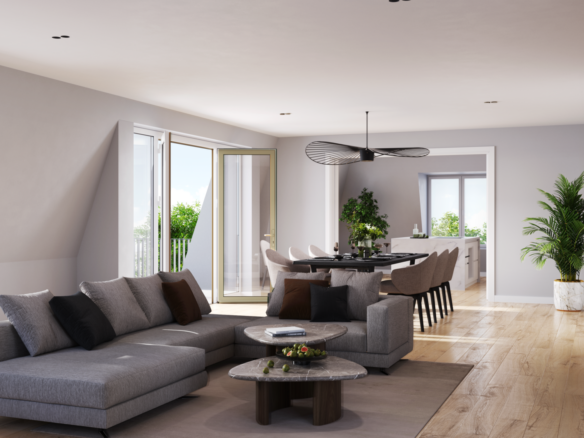 Neubau-Penthouse in Köln-Lindenthal