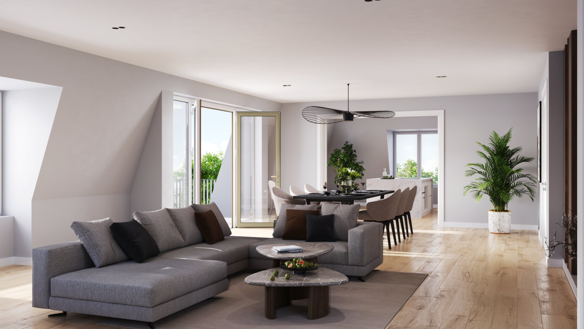 Neubau-Penthouse in Köln-Lindenthal
